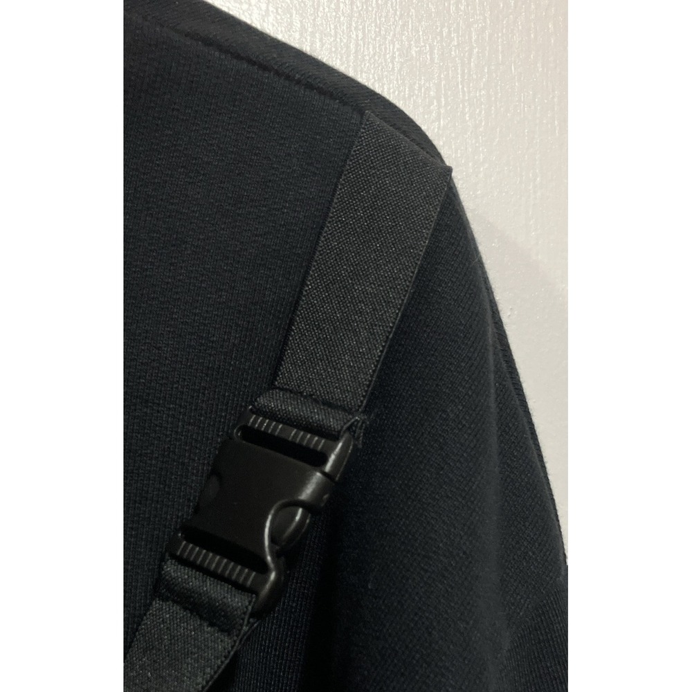Helmut Lang Black Strap Hoodie Size Men's XXL/Women's XXXL - Picture 9 of 10
